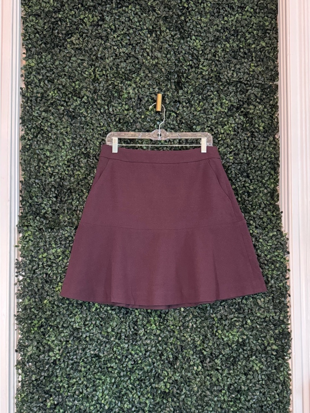 Cabi Women’s A-Line Skirt in Plum
